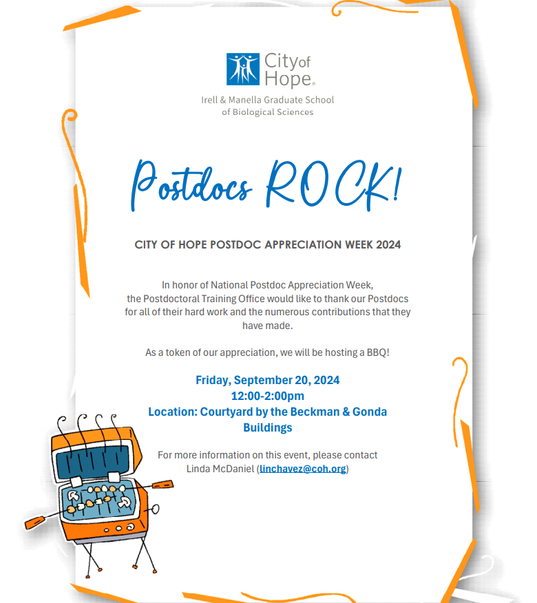 Postdoc Rocks Announcement